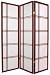 Search : 60" Double Cross Japanese Shoji Privacy Screen Room Divider - 6 Colors - 3, 4, 5, or 6 Panels