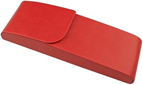 Giorgio Fedon 1919 Double Pen Case With Magnetic Closure - 4,8x15,3x2,8 cm - Red