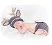 Pinbo Baby Photography Prop Crochet Knitted Deer Beanie Hat Diaper Costume