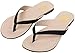 ABUSA Women's Summer Classic Soft Leather Flip Flops