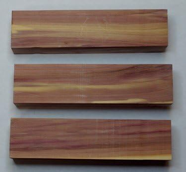 3 Red, aromataic Cedar Blocks