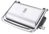 George Foreman 10946 Cafe George grill with sloped grill design and variable temperature control - cooks up to 6 portions