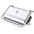 George Foreman 10946 Cafe George Grill with Sloped Grill Design and Variable Temperature Control