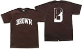 Brown - Letter - T-Shirt (Brown)