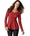 One World Long-Sleeved Slub Jersey Henley