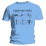 Mens T-Shirt Foo Fighters Album Collection