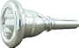 Schilke Standard Series Tuba Mouthpiece in Silver 69C4 Silver