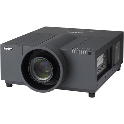 Sanyo PLV WF20 - LCD projector - 6000 ANSI lumens - WXGA (1366 x 800) - widescreen - High Definition 720p - no lens