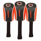 NFL Chicago Bears Mesh Barrel Headcover - Set of Three