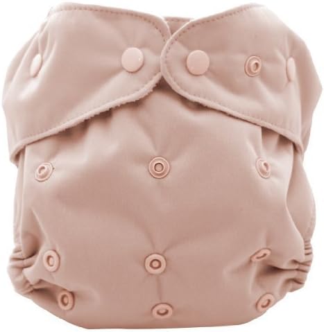 Kissa's One Size All-In-One Diaper, Rose Dust by Kissaluvs