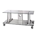 Hama Lcd/Plasma Stand 1200Mm, 1 Shelf, Silver