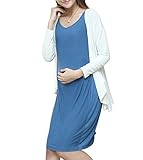 SANSEIJH マタニティ ウェア ワンピース 無地 妊婦 通勤 産前 産後 夏秋 ゆったり シンプル エレガント