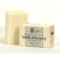 River Soap Co. Scent Free Milk & Honey Soap Triple Milled All Vegetable 4.5 oz.
