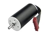 モデル2040コアレスブラシレスDCモータ12V12000 RPM8ピンメスコネクタ（ホールセンサ付き）