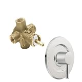 Moen T2701-2510 Level Posi-Temp Valve Trim Kit with Lever Handle and Valve, Chrome