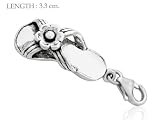 Sandals Charm Cute 925 Sterling Silver Jewelry & Lobster Claws From Thailand