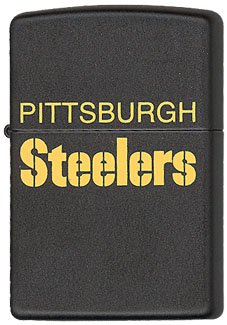 Pittsburgh STEELERS NFL Black / Gold ZIPPO Lighter New Gift