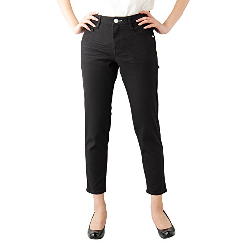 Navy（ネイビー） 魔法の美脚COOLPLUSテーパードパンツ 352-1354-76 レディース