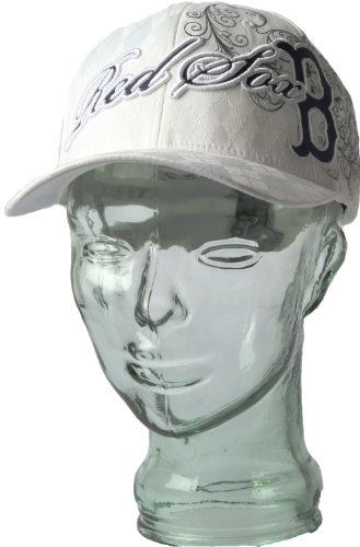 Boston Red Sox White Flexfit Printed Cap