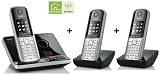Siemens Gigaset S810A mit AB +2x S810H Trio