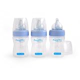 The First Years 3 Pack Breastflow Disposable Bottle, 4 Ounce