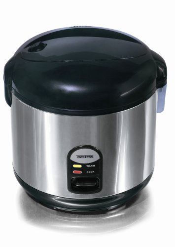 Toastess TRC-325 Elegance 18-Cup Stainless-Steel Jar-Style Rice Cooker