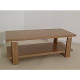 Oak Finished Coffee Table