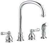 American Standard 4751.732.002 Hampton Undermount Gooseneck Faucet with Spray, Polished Chrome