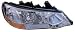 Light - Headlight For: 2002-2003-2004 Acura TL Complete New Aftermarket OEM Replacement