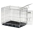 Precision Pet Two-Door Great Crate, Extra Small 1000, 19 x 12 x 15", Chrome