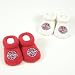 DETROIT PISTONS BABY INFANT BOOTIES SOCKS 0-3 MONTH