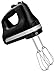KitchenAid KHM512BM 5 Speed Hand Mixer, Black Matte