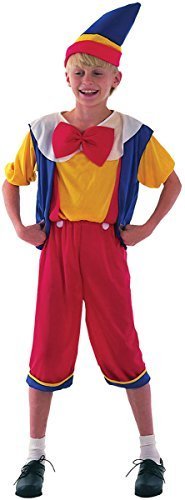 Large Boys Pinocchio Costume by Bristol Novelty