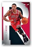 (22x34) Chicago Bulls Derrick Rose Sports Poster