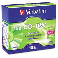 12x CD-RW Media