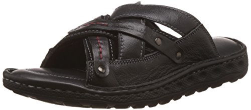 franco leone men's leather sandals and floaters