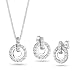 Elli Damen-Schmuckset Klassik 925 Silber Länge 45cm 0912670511_45