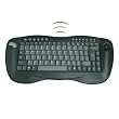 Wireless Rf Mini Multimedia USB Kyb with optical Trackball 2.4GHZ Blk