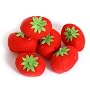 Set of 2 Tomatoes Soft Felt Play Food Pretend Toy