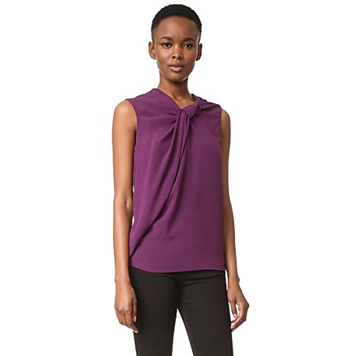 カルヴェン Carven レディース カットソー Sleeveless Top Violet [並行輸入品]