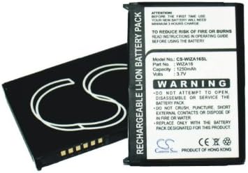 Power2tek 3.7V BATTERY Fits to HTC WIZA16, 8100, P3400i, Wizard 200, 81525, P3400, Wizard, Wizard 100 +FREE ToolSet