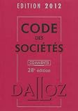 Code des sociétés 2012 commenté