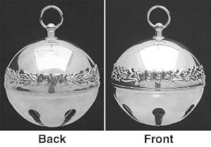 #!Cheap Wallace Sleigh Bell-Silverplate Ornament with Box, Collectible - 81429