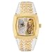 Disney Hannah Montana White and Gold Leather Watch #HM1020