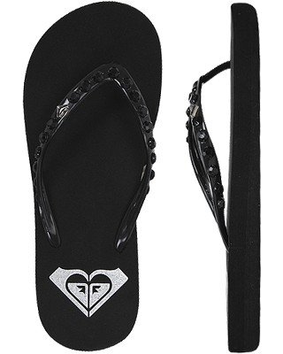 ROXY Tiffany Black Sandal