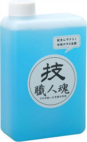 業務用ガラス洗剤 技・職人魂 ガラス職人 詰替用 1000ml