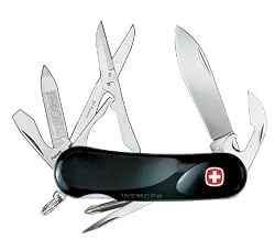 Wenger 16975 Evolution 16 Swiss Army Knife Ergonomic Handgrip Design