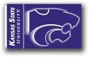 KANSAS STATE WILDCATS 3x5 Double Sided Flags