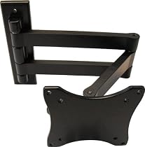 Cantilever LCD Monitor TV Arm Bracket Wall Mount with Swivel and Tilt