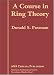 A Course in Ring Theory (AMS Chelsea Publishing)